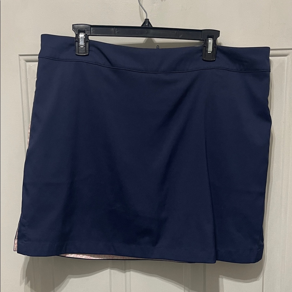 NWOT $89 Vineyard Vines Golf Performance Skort Navy Blue